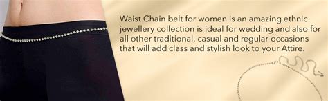 Buy VAMA Saree Waist belt Sontada karddhani vaddanam Kamarbandh Hip ...