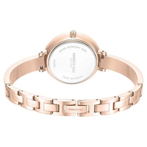 Kenneth Cole Quartz Analog White Dial Rose Gold Colour Stainless Steel ...