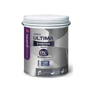 Asian Paints APEX ULTIMA STRETCH White - Crack-Bridging, 8-Year ...
