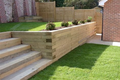 Small Retaining Wall On Slope
