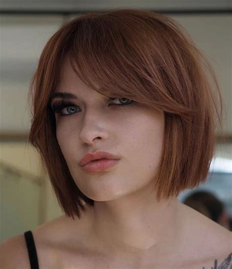 46 Stylish Short Hair with Bangs Ideas for a Trendy Look