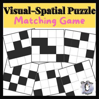 Image result for Visual Spatial Matching Puzzle