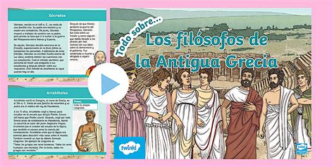Presentación: Todo sobre los filósofos de la antigua Grecia