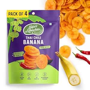Super Munchies Banana Chips - Vegan, Gluten Free, No Added MSG, No ...