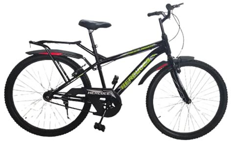 Hercules Street Rider Hybrid Bicycle 26T Carrier Ranger Sports Cycle ...