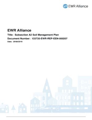 Fillable Online Title: Subsection A2 Soil Management Plan Fax Email ...