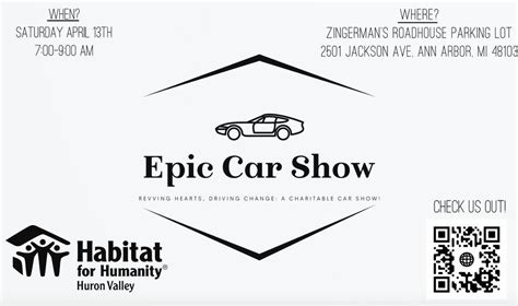 Epic Car Show, Zingerman's Roadhouse, Ann Arbor, 13 April 2024 | AllEvents