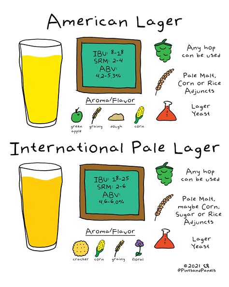 Beer Style Simple- Difference Between American Lager and International ...