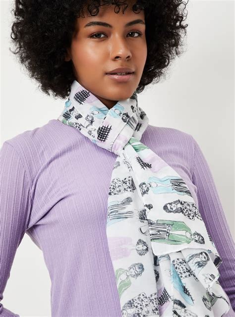 Buy Women Printed Scarf Online at just Rs. 199.0 - 1000014180800 | Max ...