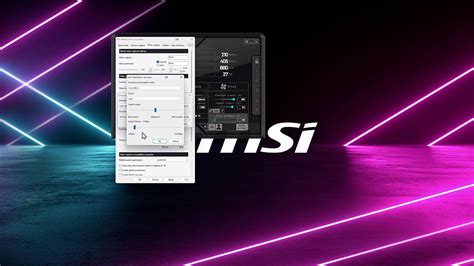 MSI Afterburner On Screen Display, Monitoring and Features