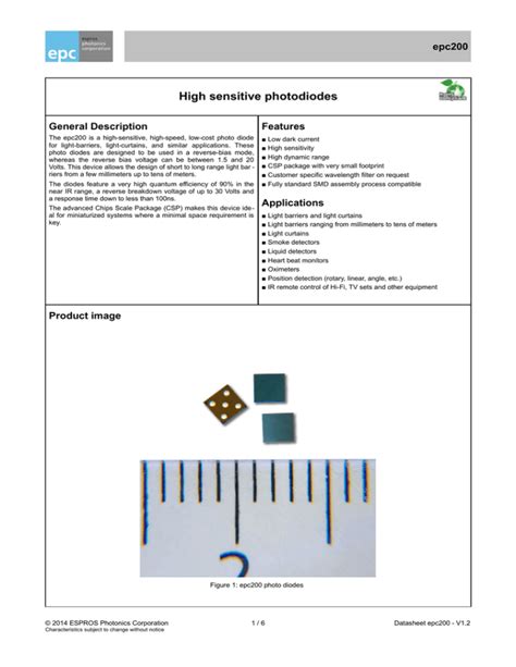 Image result for High Sensitive Photodiode