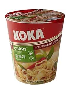 KOKA Instant Noodles Cup-Curry Flavour(70g x 2 / Pack of 2) "(HALAL ...