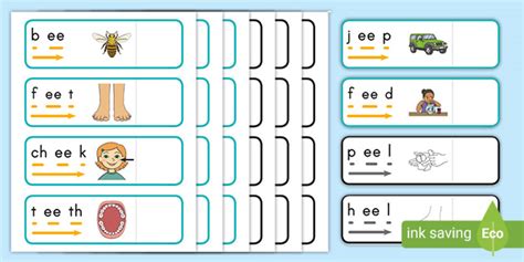 -ee Digraphs Read and Reveal Activity (teacher made)