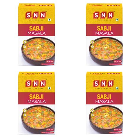 SNN Sabji Masala, Ensures An Authentic And Savory Taste, Elevating Your ...