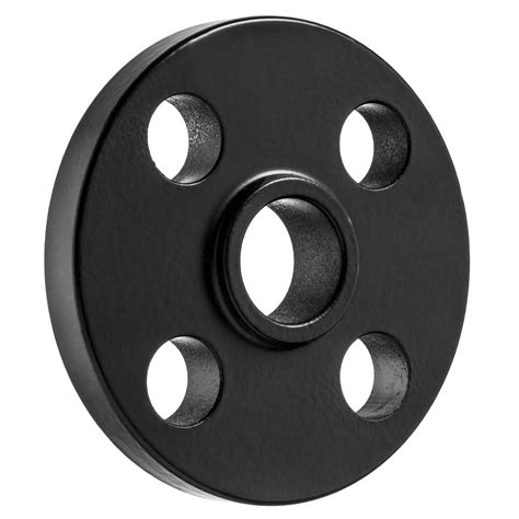 Pipe Flange - Black-Coated Steel - Class 600 - Slip On - 1-1/4" Pipe ...
