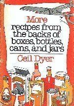 Buy More Recipes from the Backs of Boxes, Bottles, Cans and Jars Book ...