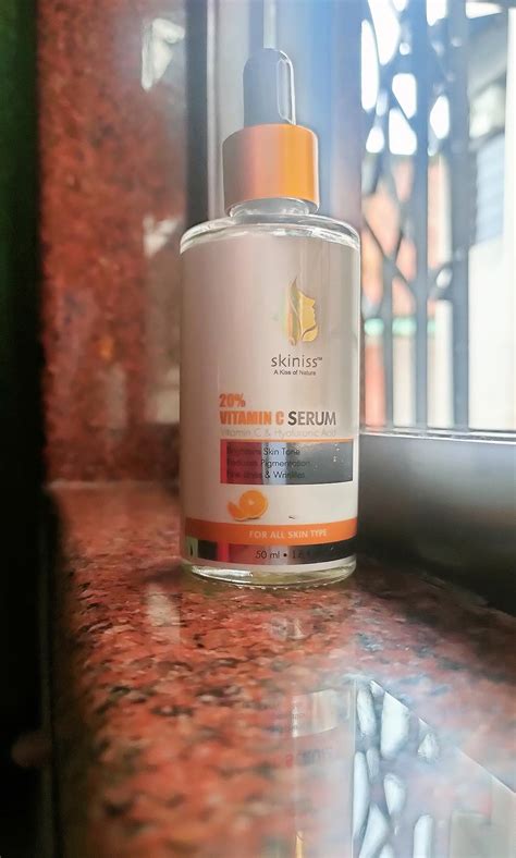 Skiniss Anti-ageing 20% Vitamin C Serum With Hyaluronic Acid for Women ...