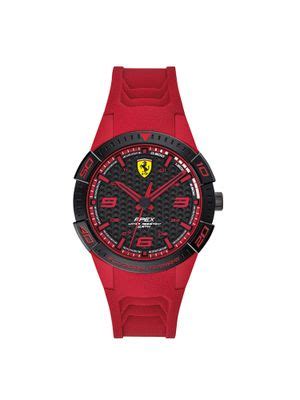 Buy Scuderia Ferrari Apex 0840033 Black Dial Analoge Watch Online