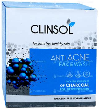 Clinsol Anti Acne Facewash 70 Gm - Uses, Side Effects, Dosage, Price ...