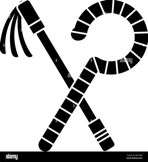 egyptian crook and flail Stock Vector Image & Art - Alamy