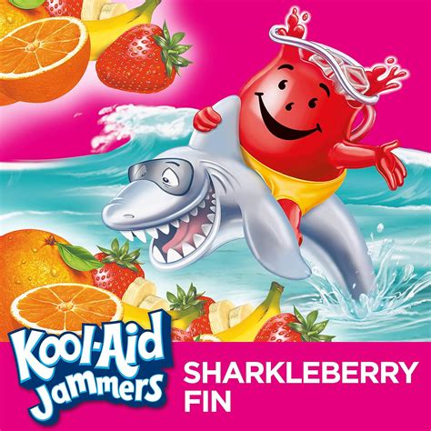 Buy Kool-Aid Jammers Sharkleberry Fin Strawberry Orange Punch ...