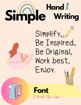 Image result for Simple Script Hand Writing