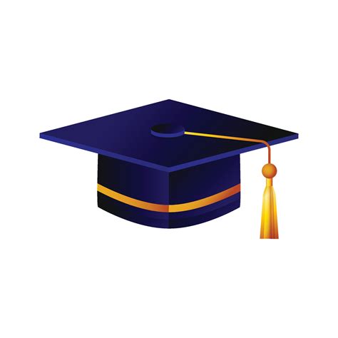 Gold Graduation Cap Clip Art