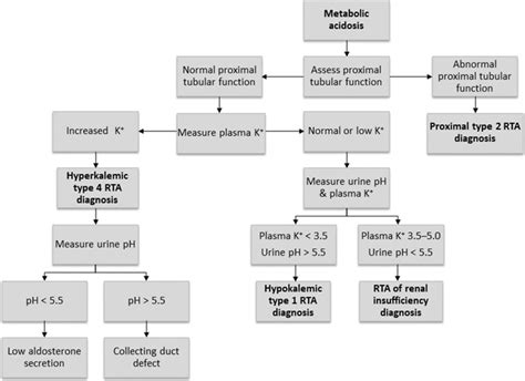 Renal tubular acidosis, types, causes, symptoms, diagnosis & treatment