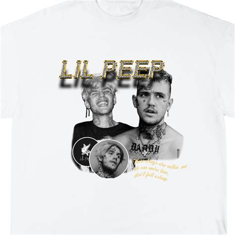 LIL PEEP WHITE T-SHIRT