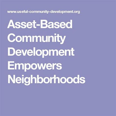 Image result for Asset-Based Community Development Basic Introduction
