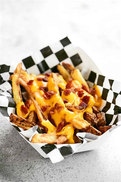 Loaded Cheese Fries Cheese & Bacon Loaded Fries