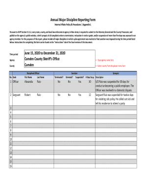 Fillable Online Copy-of-Appendix-L-Annual-Major-Discipline-Reporting ...