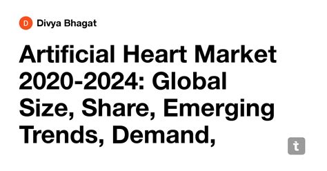Artificial Heart Market 2020-2024: Global Size, Share, Emerging Trends ...