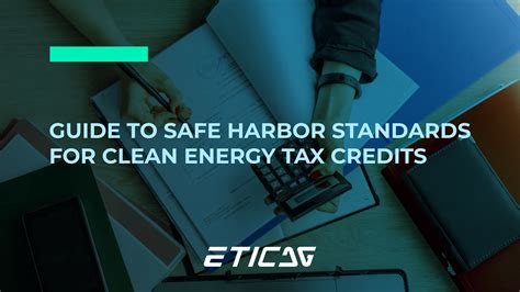 Guide to Safe Harbor Standards for Clean Energy Tax Credits - EticaAG