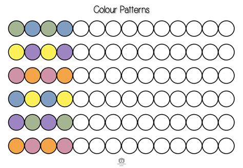Image result for Types of Patterns Worksheet