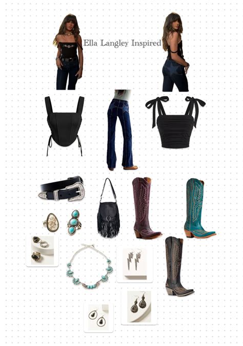 Ella Langley-Inspired Western Concert Outfit | Cowgirl Aesthetic in ...