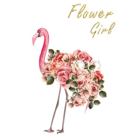 Buy Gadgets Wrap Vinyl 1Pc Flamingo Flower Wall Stickers DIY Removable ...