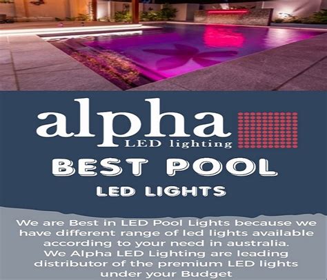Image result for Best LED Pool Lights