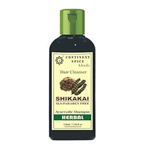 Buy CONTINENT SPICE khadi Shikakai Shampoo 210 ML Online at Low Prices ...