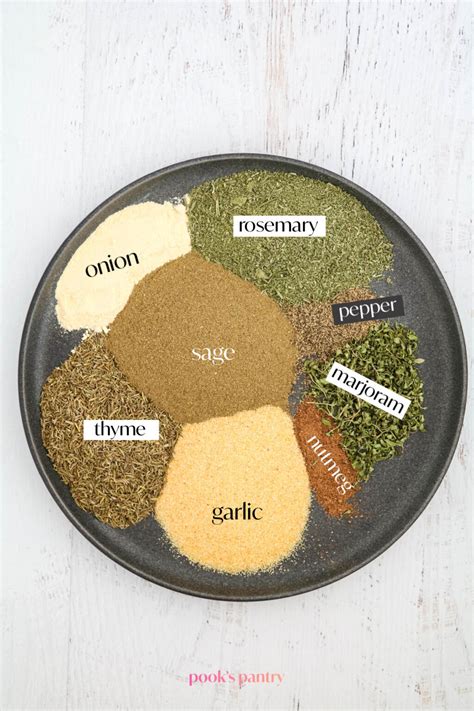 Homemade poultry seasoning recipe - Pook's Pantry Recipe Blog