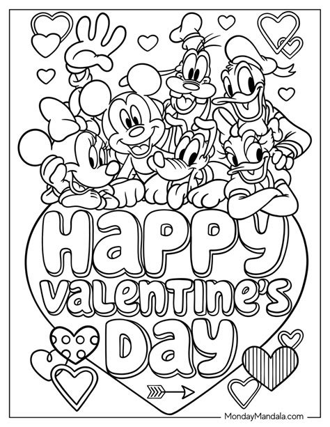 41 Valentine's Day Coloring Pages (Free PDF Printables)