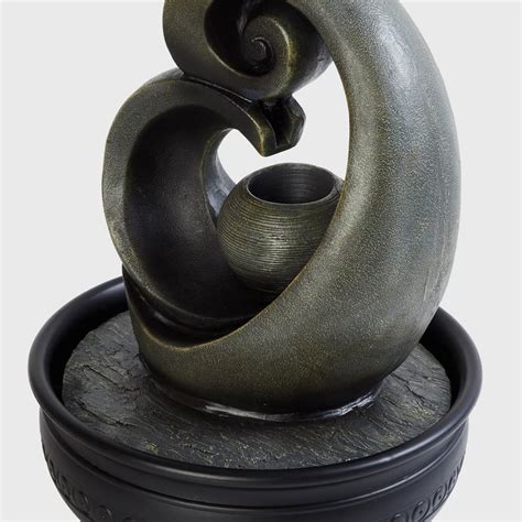 Buy Corsica Cascade Polyresin Modern Fountain - 27x27x39cm from Corsica ...