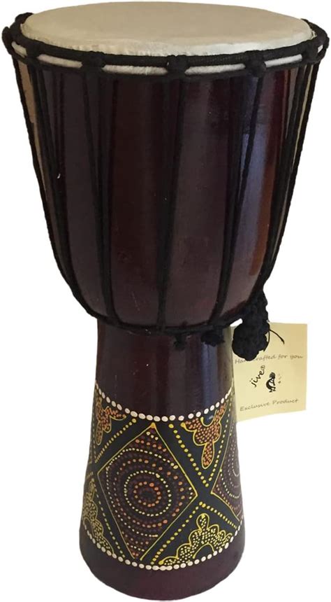 JIVE Djembe Drum Bongo Congo African Drum Wooden India | Ubuy