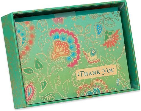 Buy Papyrus Thank You Cards with Envelopes, Floral (12-Count) Online at ...