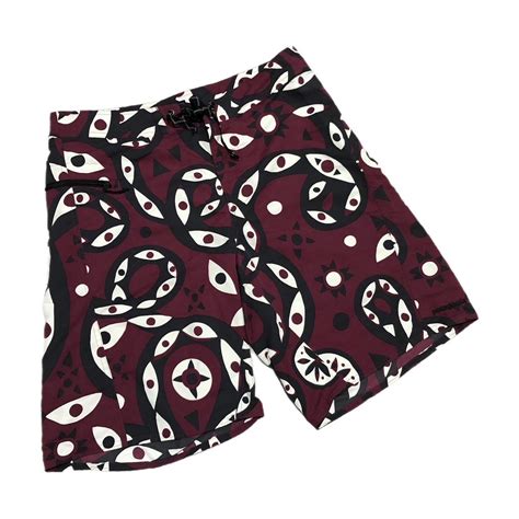90s Patagonia Swim Trunks Fits Men’s M Burgundy,... - Depop