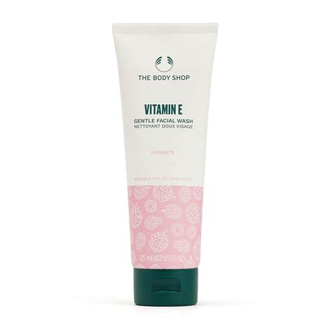 The Body Shop Vitain E Gentle Facial Wash for all Skin Types 125 ml ...