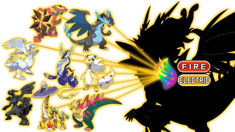 New Legendary created from all Dragon Pokémon Fusion | Part 3: All Fire ...