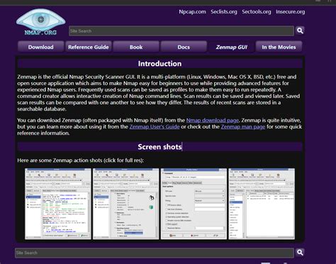 Nmap Features 的图像结果