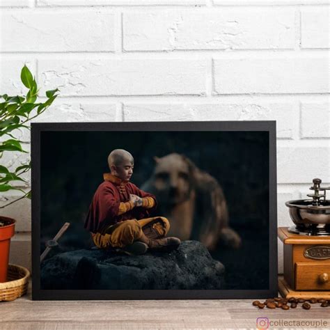 Avatar: The Last Airbender (Live Action): Aang meditating Framed Poste ...