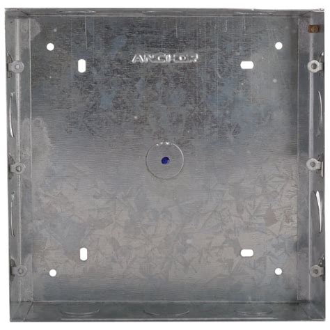 ANCHOR Metal Roma 18 Module GI Box (Standard Size, Silver)